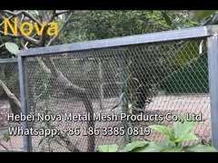 স্টেইনলেস স্টীল দড়ি জাল - চিড়িয়াখানা জাল জন্য নিখুঁত পছন্দ