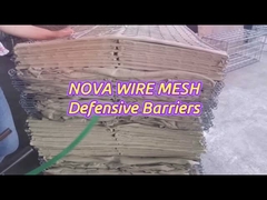 NOVA WIRE MESH-Modular Steel Defensive Wall - সীমান্ত প্যাট্রোল স্টেশনগুলির জন্য দ্রুত সমাবেশ
