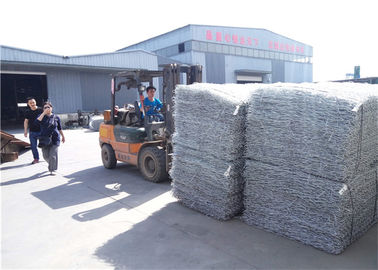 Gabion বেড়া সিস্টেম স্টোন জাল ওয়াল 80 * 100 এমএম হোল আকার সংরক্ষণ