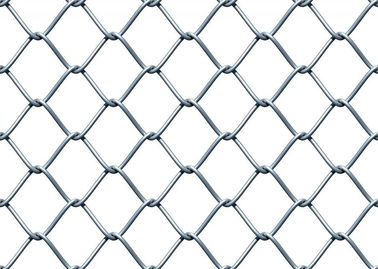 গরম ডুব Galvanized চেইন লিঙ্ক বেড়া মেশ স্কয়ার বা ডায়মন্ড আকার