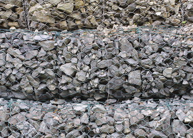 ক্ষয় সুরক্ষা এবং retaining মাটি জন্য galvanized গ্যাবিল স্টোন খাঁচা