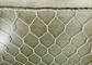 হেক্সাগোনাল 80x100mm মেটাল গ্যাবিয়ন ঝুড়ি ডাবল টুইস্টেড বোনা গালফান প্রলিপ্ত 2x1x1m