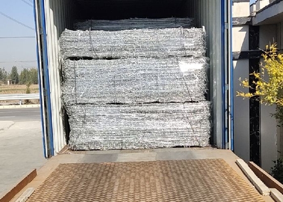 2x1x1m Heavy Zinc Coated Metal Gabion Baskets 60x80mm Hexagonal Mesh