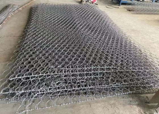 পিভিসি লেপ রেনো গ্যাবিয়ন গদি Weaved Mesh গ্যাবিয়ন ISO9001 অনুমোদিত ঢাল সুরক্ষা গ্যাবিয়ন বাস্কেট গদি