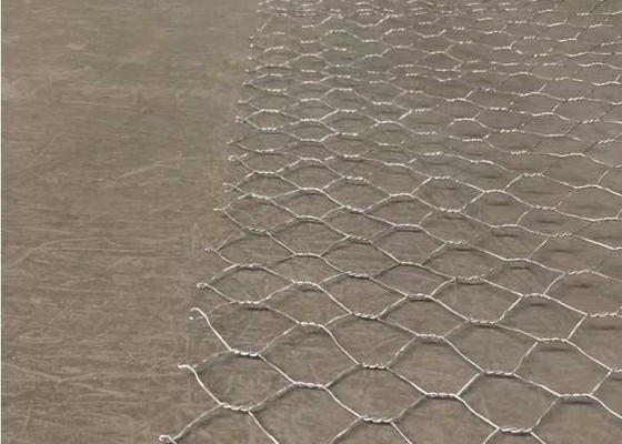 টেকসই রেনো গ্যাবিয়ন গদি 3.0mm-4.0mm তারের ব্যাস হেক্সাগোনাল