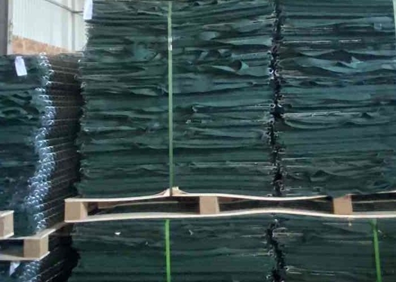 5.0mm Mesh Wire Zinc Coated Wire Panel সাময়িক নিরাপত্তা সমাধানের জন্য সামরিক বাধা