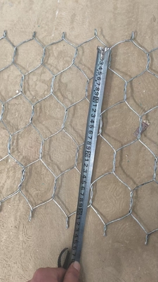 ঢাল স্থিতিশীলতা জন্য Galvanized হেক্সাগোনাল Gabion Mesh