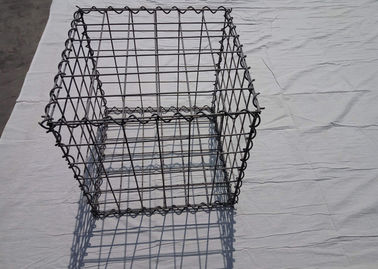 Galvanized ঢালাই তারের জাল Gabions উচ্চ শক্তি দীর্ঘ সেবা জীবন