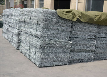 কাস্টমাইজেশন পিভিসি লেপা পৃষ্ঠ সঙ্গে Galvanized Gabion খাঁচা