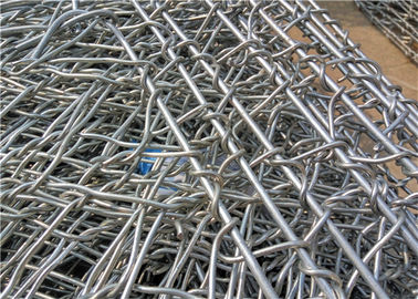 গরম ডিপ Galvanized Gabion Baskets, উচ্চ শক্তি বন্যা সুরক্ষা বাঁধ