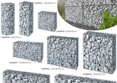 ইকো বন্ধুত্বপূর্ণ ঢালাই মেষ Gabions, ইয়ার জন্য এন্টি জারা Gabion প্ল্যান্ট বক্স
