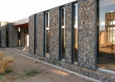 হট ডুব welded জাল Gabions স্কয়ার হল আকৃতি স্থাপত্য cladding জন্য