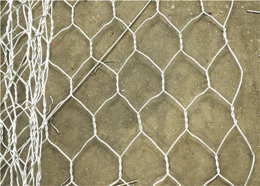 ডবল ডায়াফ্র্যাগ পিভিসি লেপা Gabion Baskets PE লেপা Gabion গদি