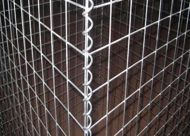 ভারী galvanized রেনো Gabion গদি / Galfan লেপা ঢালাই জাল মেষ Gabions