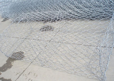 Galfan লেপা মেটাল Gabion Baskets, বোনা Gabion Baskets সহজ ইনস্টলেশন