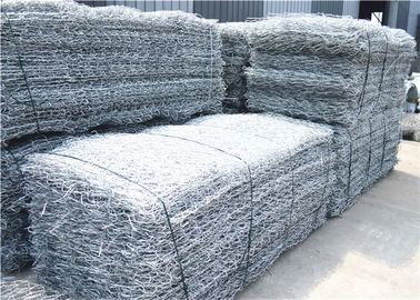পিভিসি লেপা ওয়্যার Rockfall সুরক্ষা Netting, ধাতু খাঁচা শিলা দিয়ে ভরা