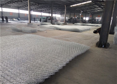 মাটি বজায় রাখা স্টেইনলেস স্টীল Gabion Baskets, ওয়্যার জাল বয়ন বজায় রাখা