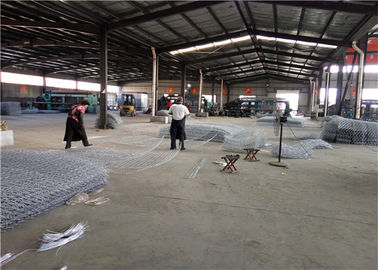 মাটি বজায় রাখা স্টেইনলেস স্টীল Gabion Baskets, ওয়্যার জাল বয়ন বজায় রাখা