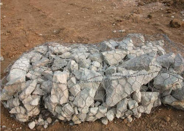 বন্যা গাবন ওয়াল Cages / PVC লেপা Gabion স্টোন Cages রক্ষা করুন
