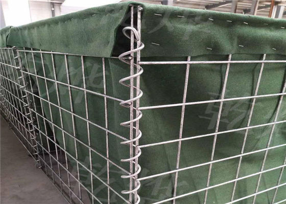 প্রতিরক্ষামূলক 76.2x76.2mm প্রতিরক্ষামূলক সামরিক বেষ্টিত দেয়াল গরম ডুব গ্যালভানাইজড