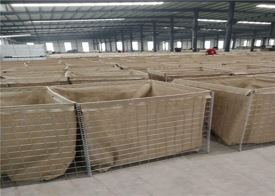 প্রতিরক্ষামূলক 76.2x76.2mm প্রতিরক্ষামূলক সামরিক বেষ্টিত দেয়াল গরম ডুব গ্যালভানাইজড