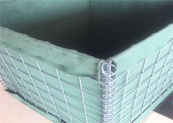 প্রতিরক্ষামূলক 76.2x76.2mm প্রতিরক্ষামূলক সামরিক বেষ্টিত দেয়াল গরম ডুব গ্যালভানাইজড