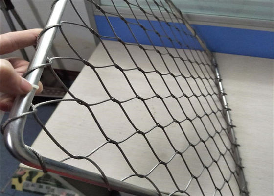 OEM 316 গ্রেড 7x19 স্টেইনলেস স্টিল তারের দড়ি জাল