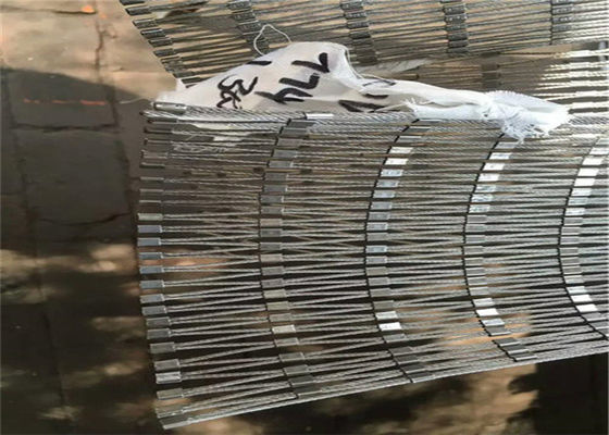 স্টেইনলেস স্টিল 316 316 এল হাত বোনা ফের্লোল দড়ি জাল