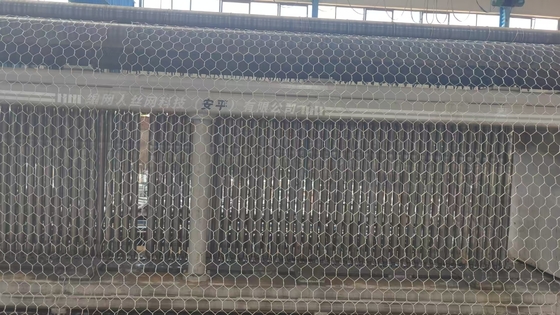 ঢাল স্থিতিশীলতা জন্য Galvanized হেক্সাগোনাল Gabion Mesh