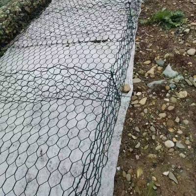 গ্যালভানাইজড গ্যাবিয়ন বক্স মেটাল ওয়্যার জাল বাস্কেট, ক্ষয় নিয়ন্ত্রণের জন্য হেক্সাগোনাল জাল