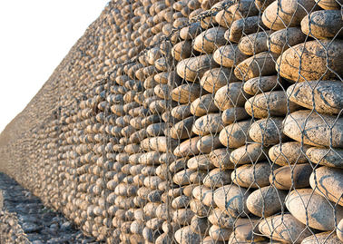 লাইটওয়েট বজায় রাখা ওয়াল Gabion Baskets বেড়া 3.0 - 5.0 এমএম ওয়্যার ব্যাস